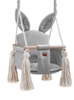 HUSTAWKA-dla-dziecka-Kroliczek-velvet-dom-ogrod-kolor-szary