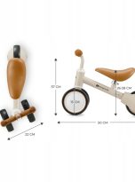 Kinderkraft-Rowerek-Biegowy-Trojkolowy-Mini-Jezdzik-Biegowka-CUTIE-Bezowy-Rama-Stalowa