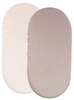 2 pack muslin beż + ecru