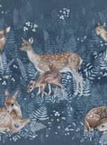 Cute,Bambi,,Wallpaper,For,Kids.,Beautiful,Wall