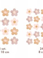 Naklejki-na-sciane-kwiatki-kwiaty-stokrotki-bezowe-kolorowe-Szerokosc-produktu-30-cm