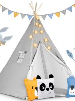 TIPI-namiot-wigwam-dla-dzieci-TEEPEE-Girlanda-Poduszki-Stabilizator-Nukido