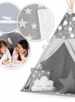 TIPI-namiot-wigwam-dla-dzieci-TEEPEE-Girlanda-Poduszki-Stabilizator-Nukido-Akcesoria-w-zestawie-girlanda-pokrowiec