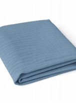 PRZESCIERADLO-DO-LOZECZKA-120×60-MUSLINOWE-100-Z-GUMKA-PRODUKT-POLSKI-Kolor-niebieski