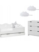 Zestaw-tapczanik-lozko-komoda-polki-GAJA-biel