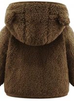 Kurtka boucle brązowa 2