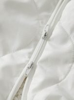 Śpiworek pikowany biały 3