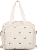 Torba kokardki beżowa