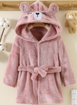 szlafrok brudny róż