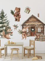 Christmas Cabin kwadrat