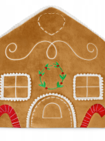 poduszka domek welur