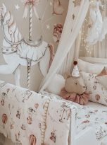 Circus biel komplet pościeli 3