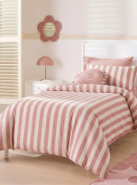 posciel paski rozowe wizka