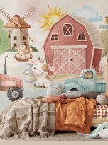 Fototapeta Farma i Traktor wizka 3