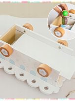 LODZIARNIA-DREWNIANA-WOZEK-Z-LODAMI-MINI-SKLEP-ZABAWKA-DLA-DZIECI-LODY-16el-Stan-opakowania-oryginalne