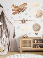 Naklejka-na-sciane-dla-dzieci-chlopca-Samoloty-Marka-bez-marki