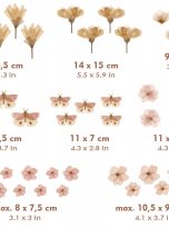 Naklejki-na-sciane-Kwiaty-Kwiatki-Motyle-Boho-dekoracje-do-pokoju-46-szt-EAN-GTIN-5907022949612