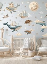 Naklejki-na-sciane-wieloryby-statki-balony-morskie-Kod-producenta-MD-007-02