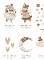 Naklejki-na-sciane-wrozki-ksiezyc-misie-kroliczki-chmurki-retro-boho-bajka-EAN-GTIN-5907022949704