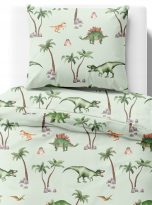 Komplet-poscieli-140×200-cm-DINOZAURY-dino-Detexpol-bawelna-100-zielona-Dlugosc-koldry-200-cm