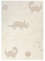 the-carpet-Elisa-Kids-Rug-Dino-Easy-Care-Durable-Cream-140×200