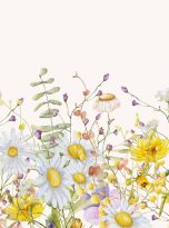 Wildflower,Seamless,Horizontal,Border,With,Beautiful,Meadow,Flower