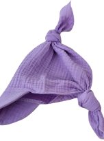 Muslinowa,-wiazana-czapka-dla-niemowlaka.-Przewiewna-czapka-na-lato-dla-noworodka.-Liliowa,-cienka-czapeczka-na-lato-dla-niemowlaka,-noworodka