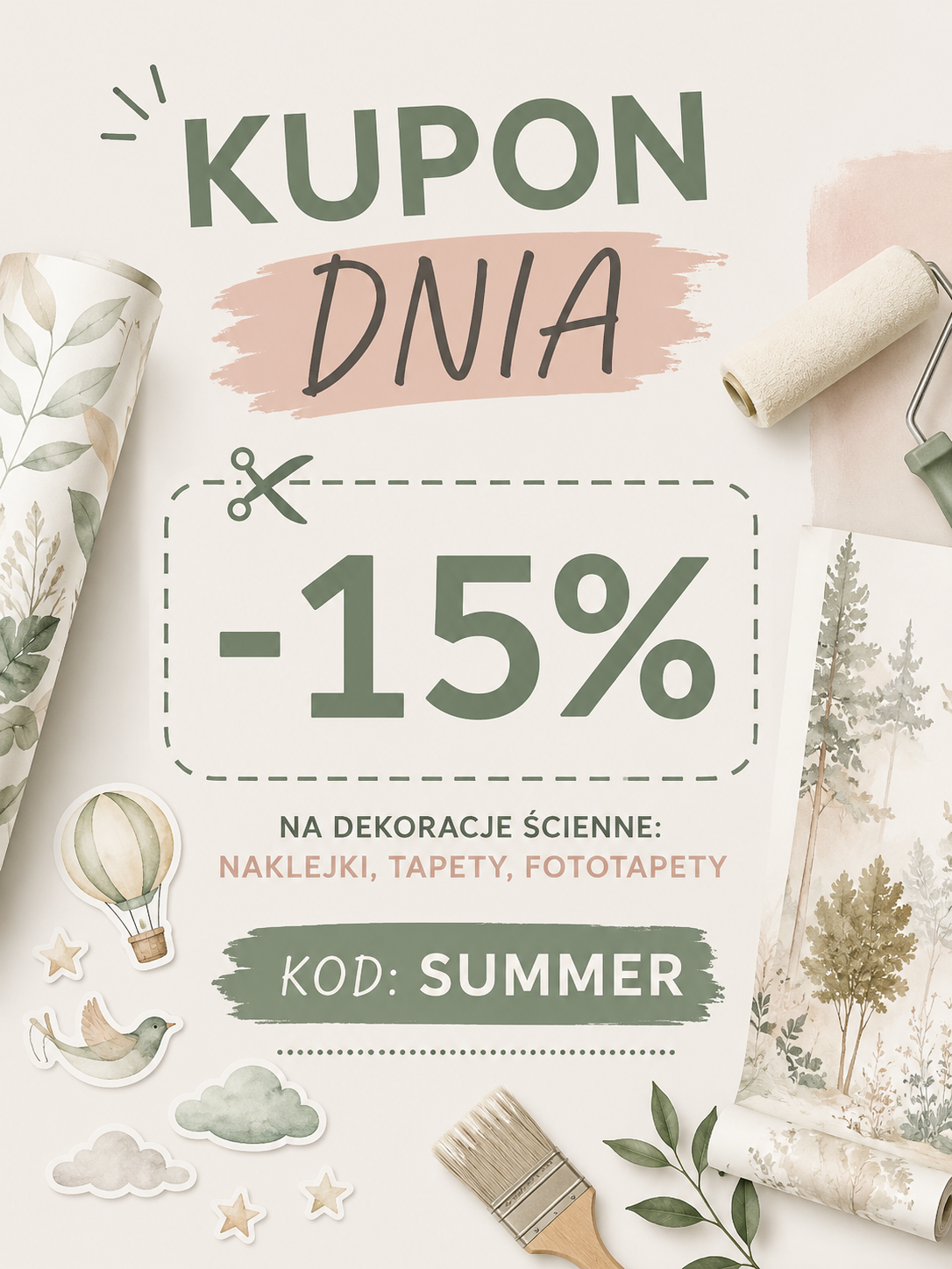 Kupon dnia - 15%